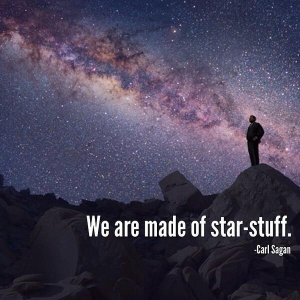 We are made of star-stuff